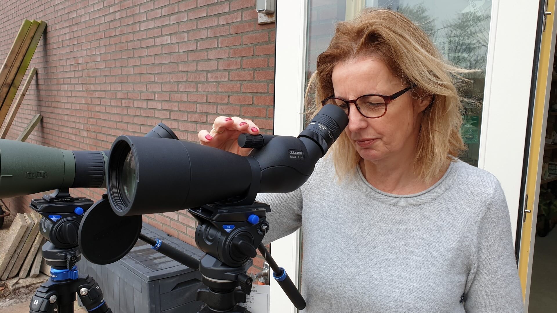 Publiciteit Stad bloem lager Nieuwe veelbelovende telescoop van Opticron